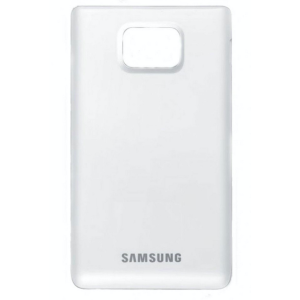 Samsung Galaxy (İ9100) S2 Arka Pil Kapağı-Beyaz